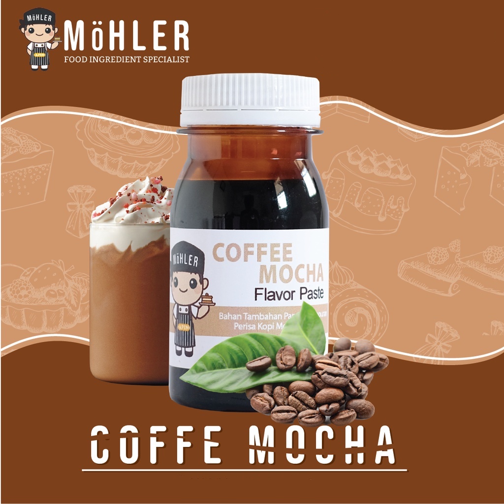 

Mohler Coffee Mocha 60g Perisa Kopi Moka