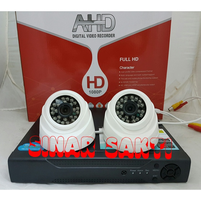 Paket Camera Cctv 2 Camera 3Mp ( Lengkap Tggl Pasang )