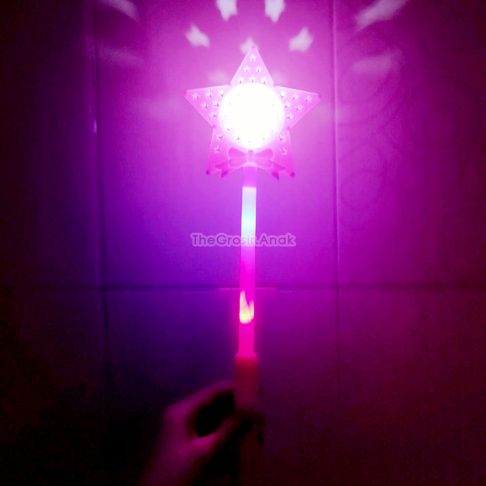 Tongkat Peri Bintang LED Lampu Nyala Fairy Wand