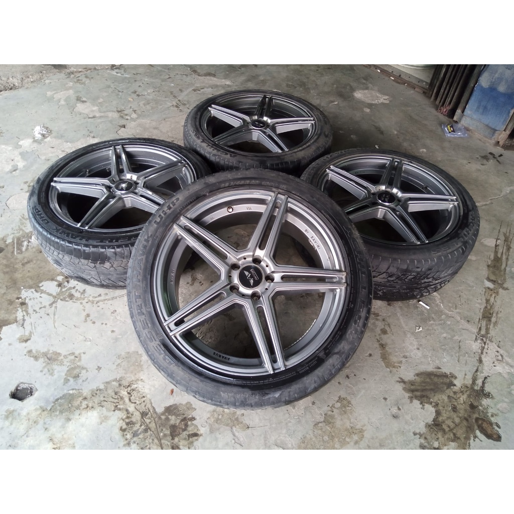 Velg Bekas Murah AVARUS Ring 20 Pcd 5x114.3 BAN BONUS Terios Rush Almaz Xtrail Crv Konde Innova