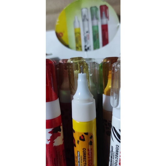

Stipo Cair Joyko Hewan | Tipe X Motif Animal Metal Tip | Correction Fluid CF-S224