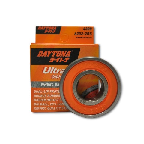 BEARING LAHER RODA BELAKANG 6202 NINJA 150R KLX150 RXK SCORPIO DAYTONA RACING 1PCS 4300