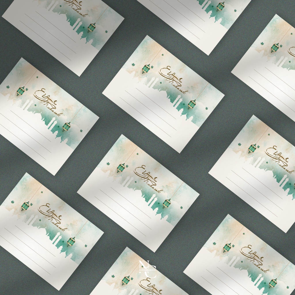 

EID MUBARAK CARD (12 PCS) | KARTU LEBARAN PREMIUM | WISH CARD LEBARAN UNTUK HAMPERS | CARD LEBARAN | KARTU UCAPAN LEBARAN