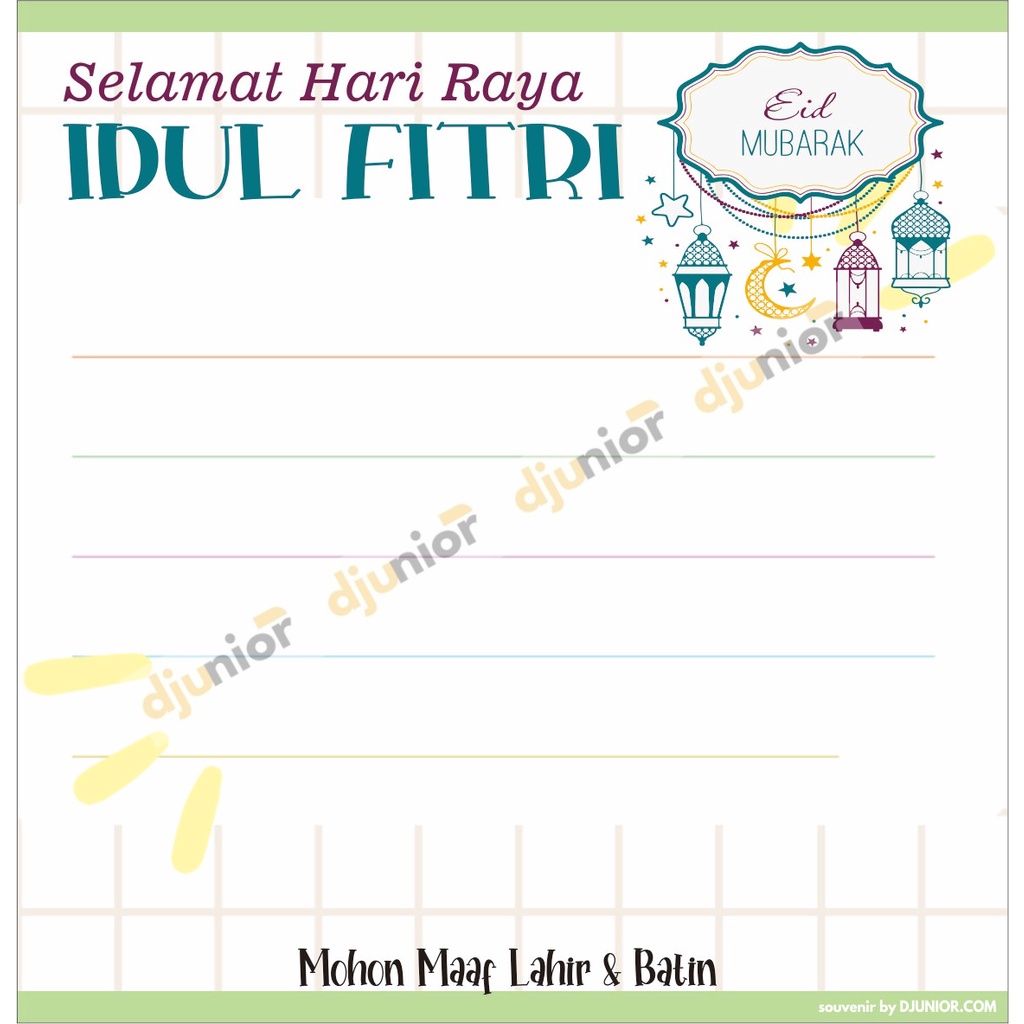 DJR - MINI GIFT SNACK BOOSTER HAMPERS / AMPLOP LEBARAN THR