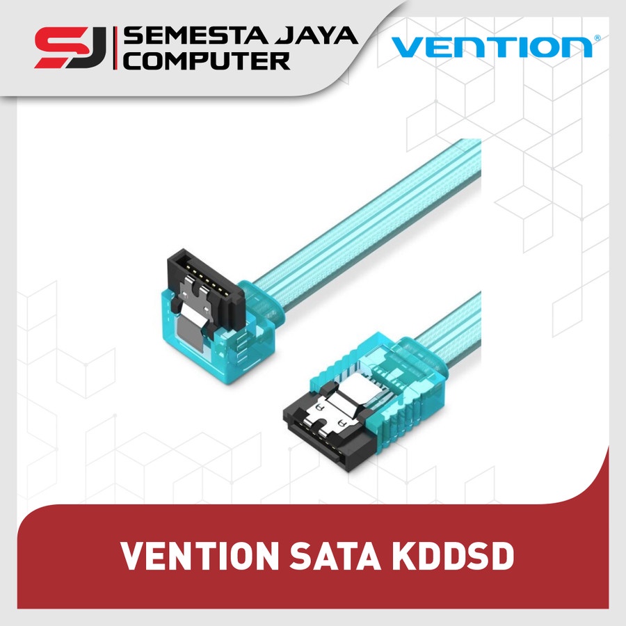 Vention KDDSD kabel Sata 3.0 6Gbps High Speed Premium Quality-BiruMuda