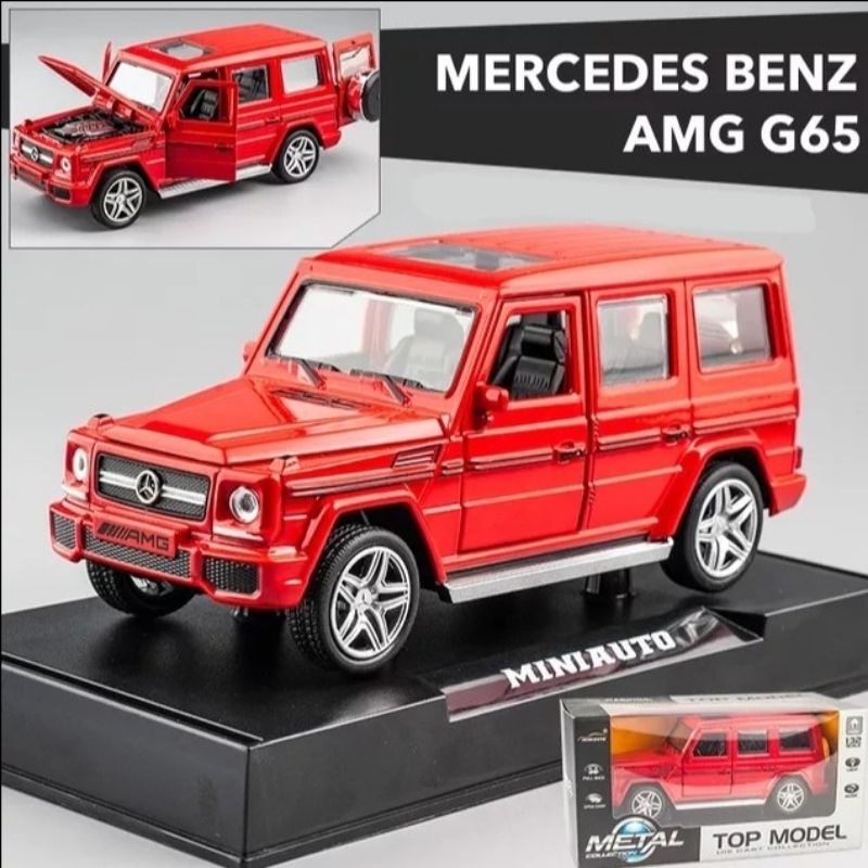 Diecast Mercedez Benz AMG G65 Alloy - Mainan Miniatur Mobil Koleksi