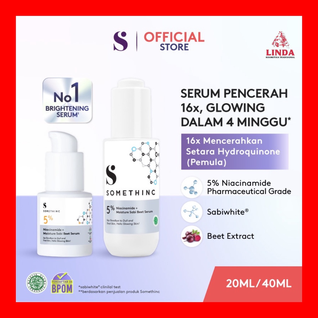 SOMETHINC 5% NIACINAMIDE + MOISTURE SABI BEET SERUM
