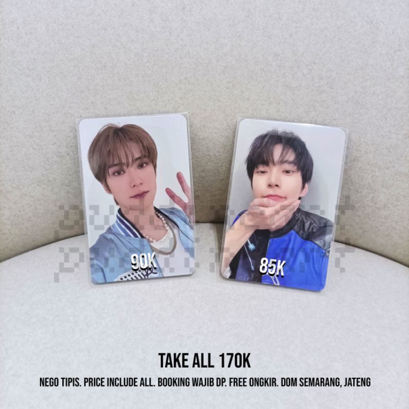Official Photocard Jaehyun Doyoung 2BADDIES Bene SMSTORE