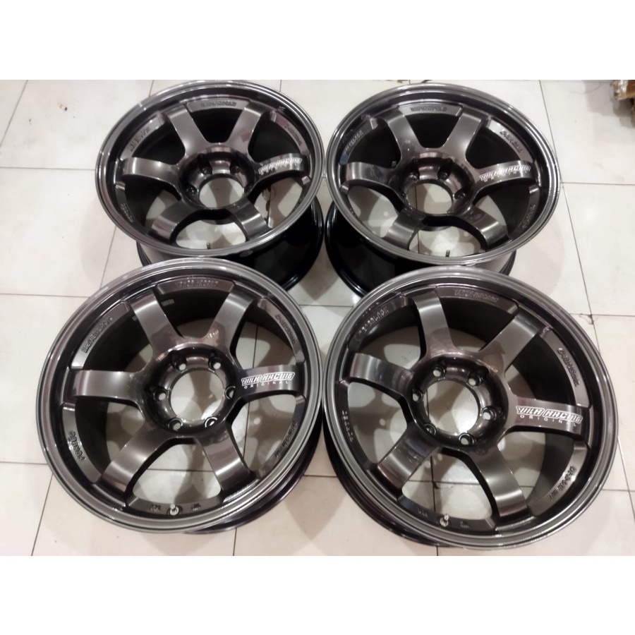 Velg Mobil Bekas Ring 18 Baut 6 TE37 R18X9 6X139,7 ET20