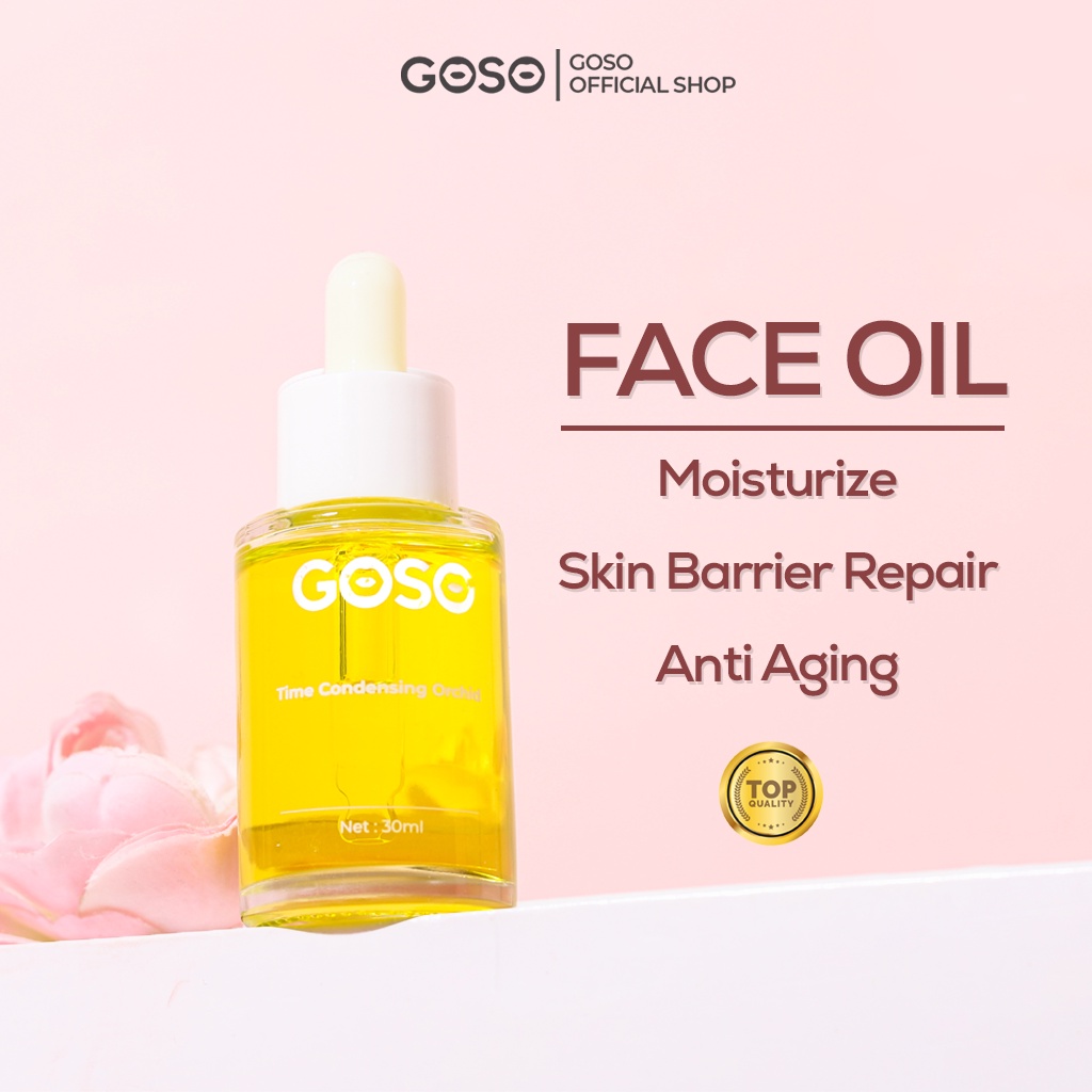 Jual GOSO Anti Aging Face Oil 30ml / 3 in 1 Skin Solution / Niacinamide ...