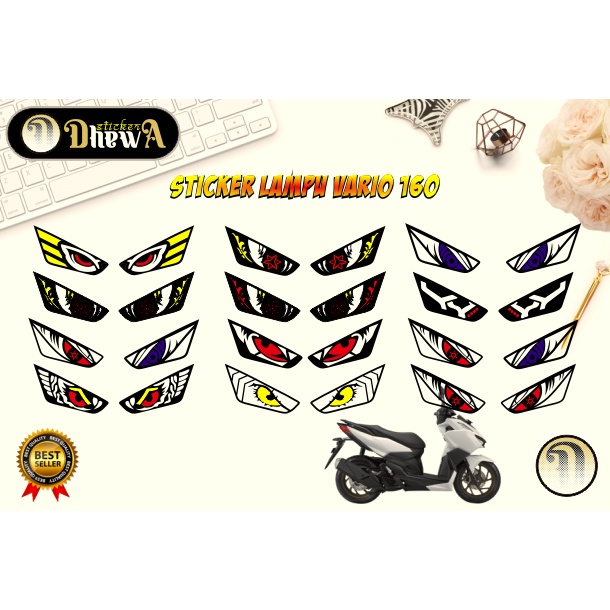 Sticker LAMPU NEW VARIO 160 / LAMPU NEW VARIO 160 / VARIO 160