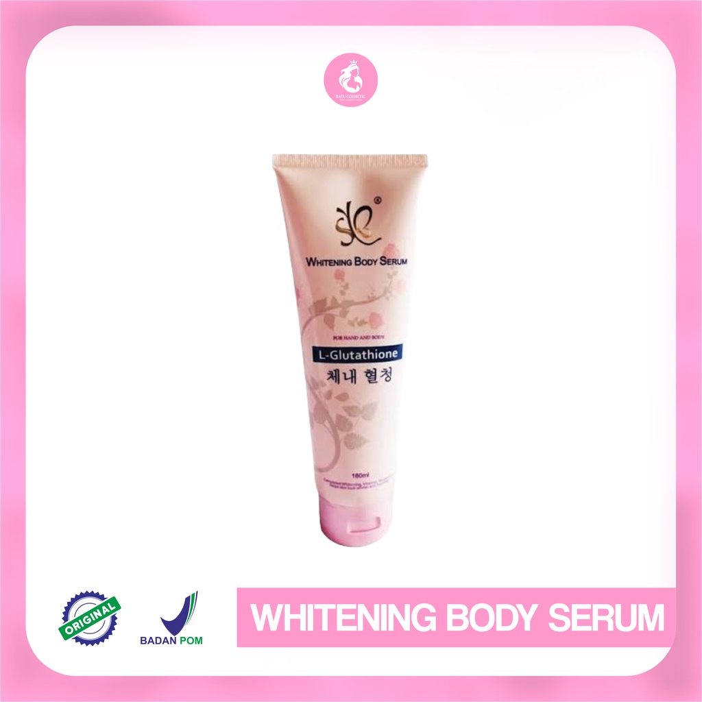 SYB Whitening Body Serum 180ml | Body Loyion | Pemutih Badan | BPOM