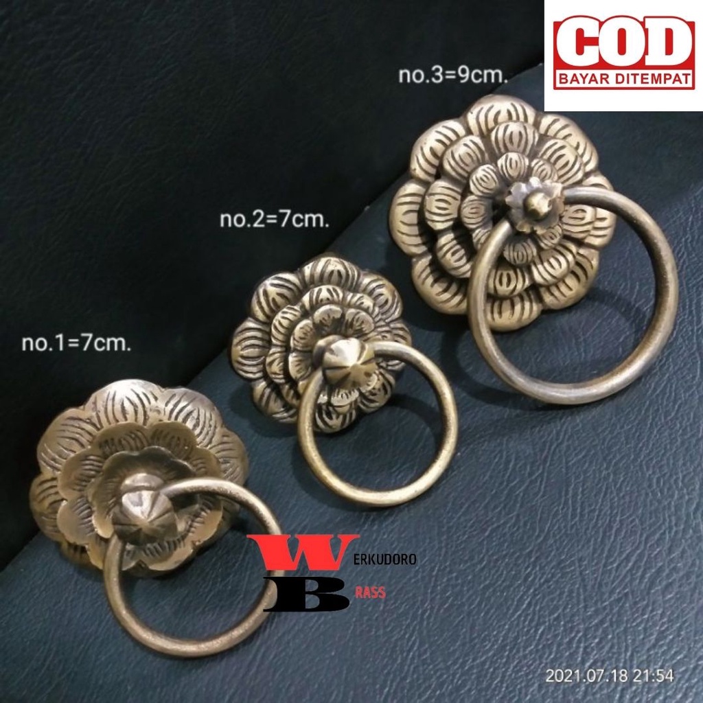 (TERMURAH) HANDLE PINTU GEBYOK 041 HANDLE PINTU KUNINGAN GAGANG PINTU TARIKAN PINTU KUNINGAN