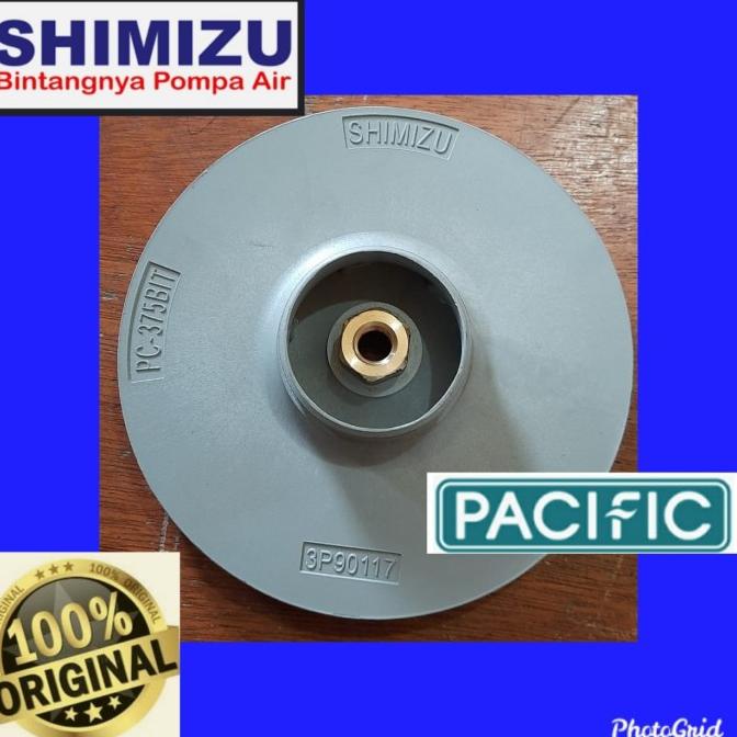 Kipas Sedot Pompa Air Shimizu Pc 375 Ori Impeller Jet Pump Baut Drat