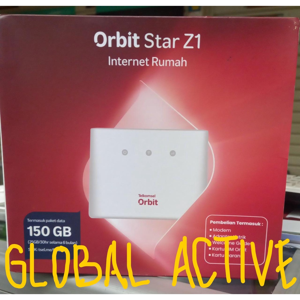 Modem Wifi Telkomsel Orbit Star Z1 + ANTENA