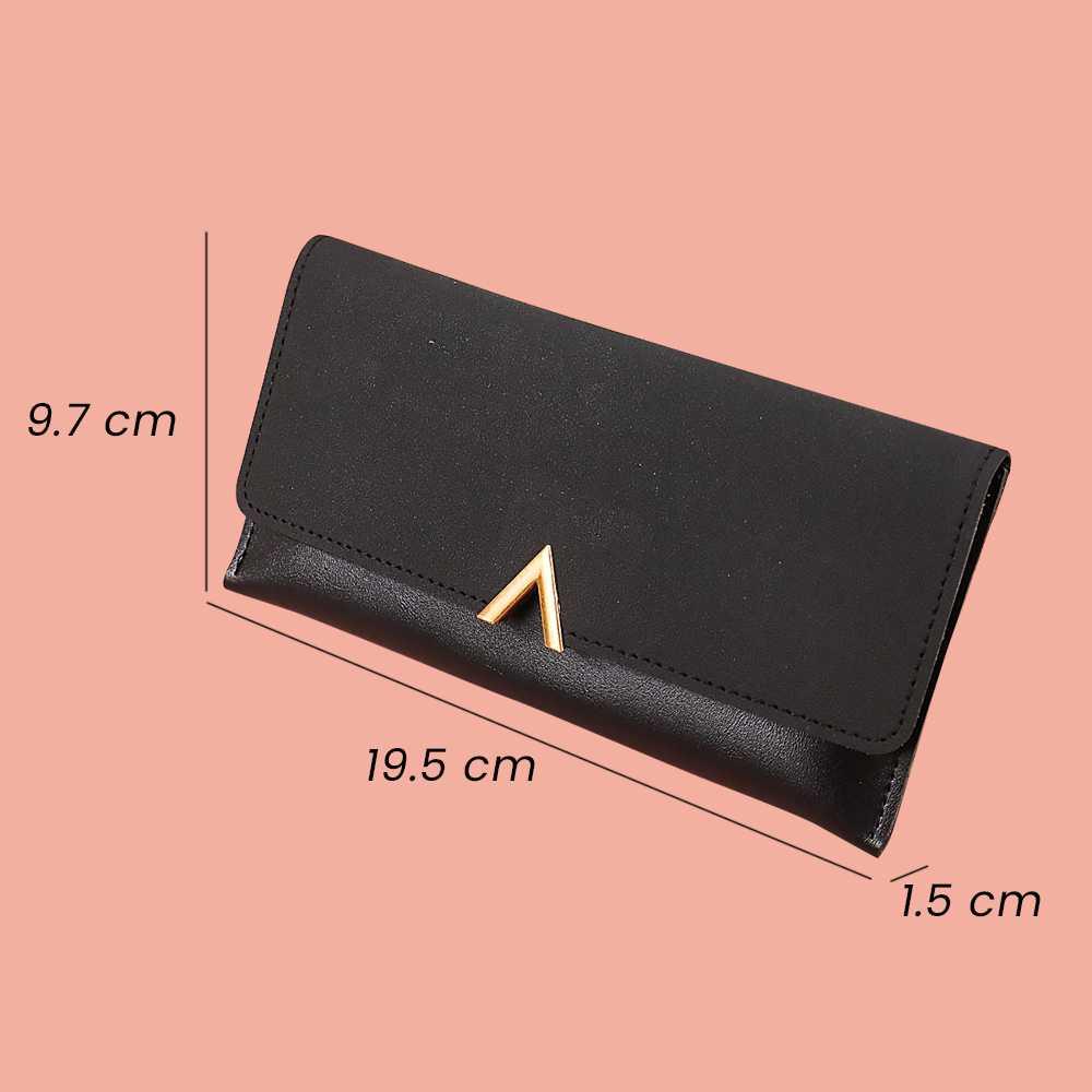 Dompet Wanita Korea Design Purse Wallet - MF991 - Black