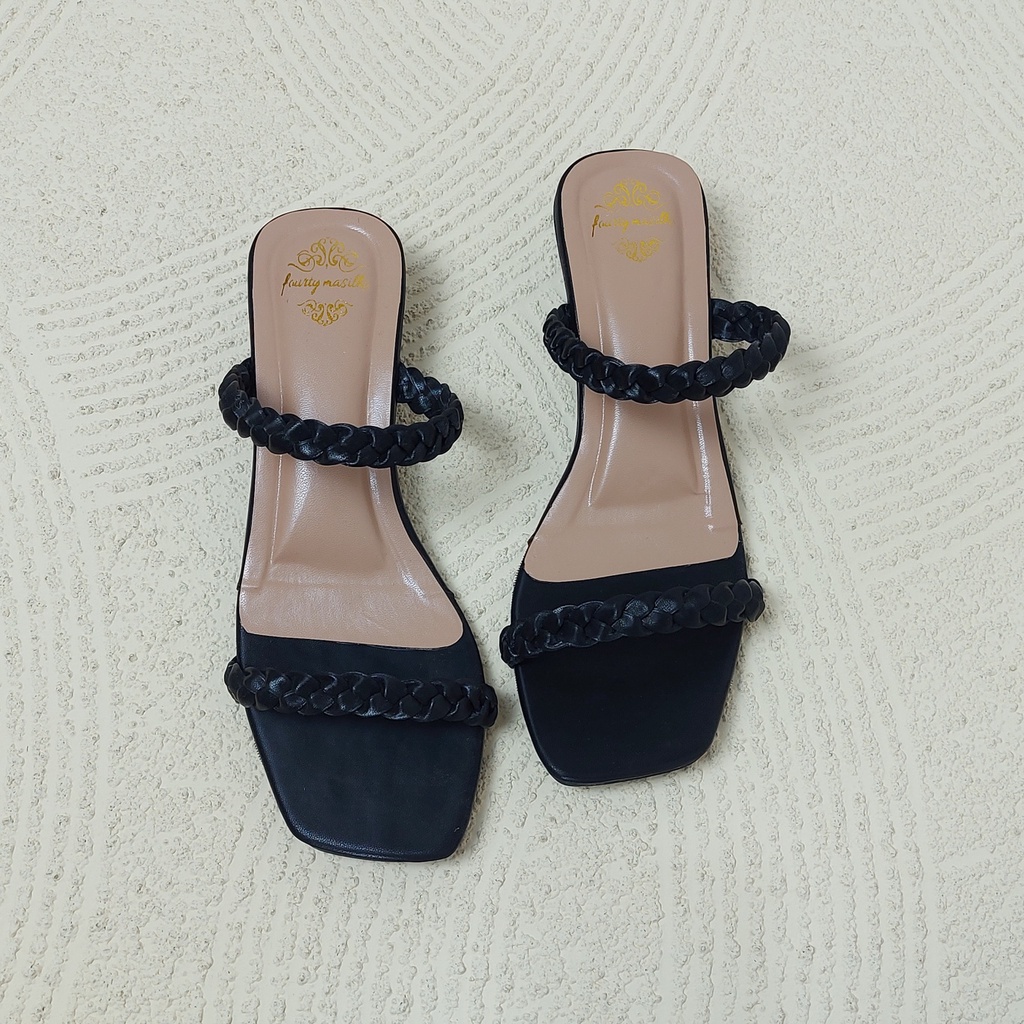 Sendal Wanita | Sandal Heels | Sandal Hak 3 cm M 01