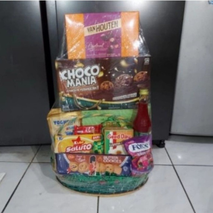

Parcel Lebaran / Hantaran Snack + Marjan Squash