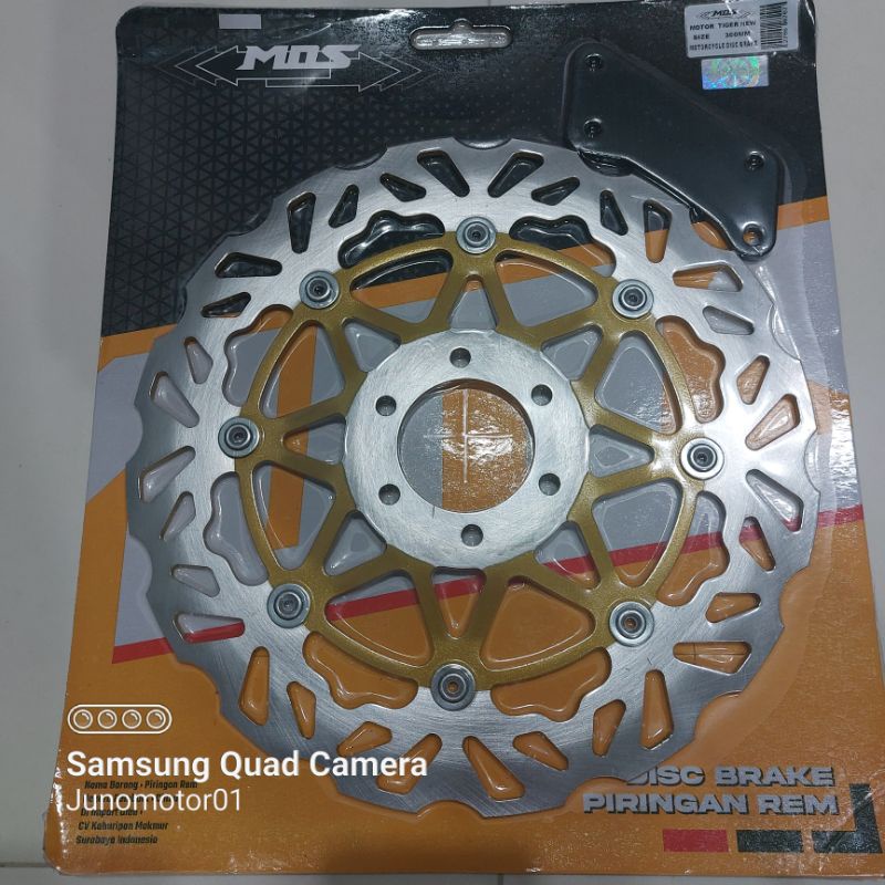 Piringan disc cakram depan mos copy psm honda Tiger revo size 300mm