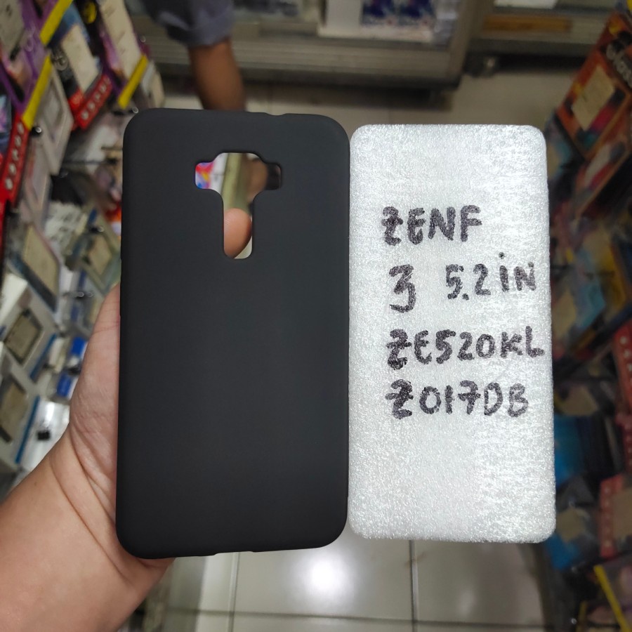 Asus ze520kl / Zenfone 3 5.2in / Z017DB soft case silikon karet MANTUL