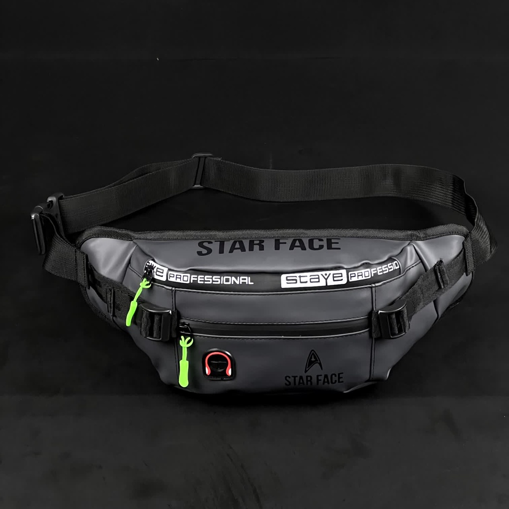 Tas Pinggang Polo Amstar Anti Air Waistbag Tas Selempang Bahu STARFACE