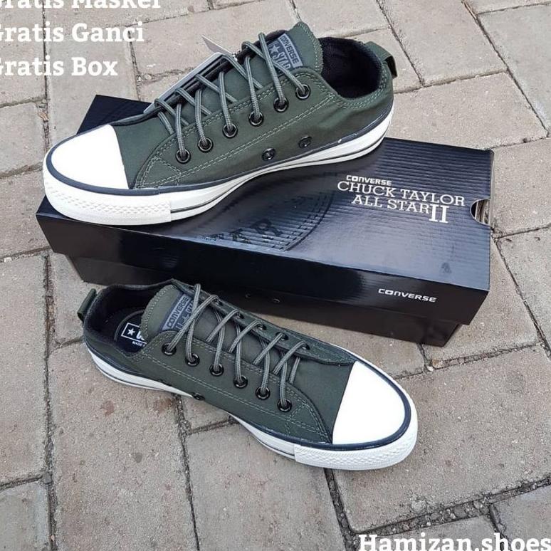 REKOMENDASI Sepatu Murah Sepatu CTX HIJAU ARMY Sepatu Sneaker Casual Sepatu Pria Wanita sepatu terla