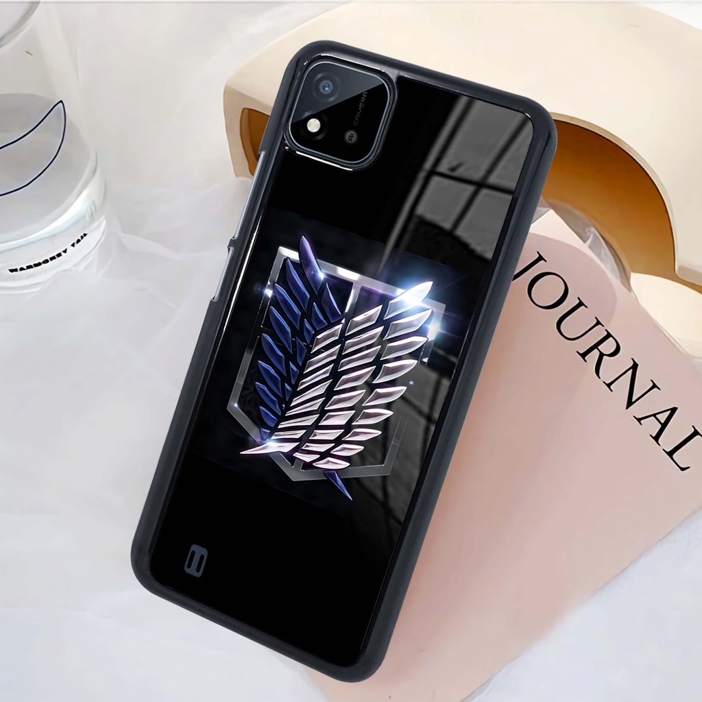 (MT64) Case Kilau Realme C20 | C11 2021 | Casing Hp Realme | Pelindung Smartphone Seven Case | Titan