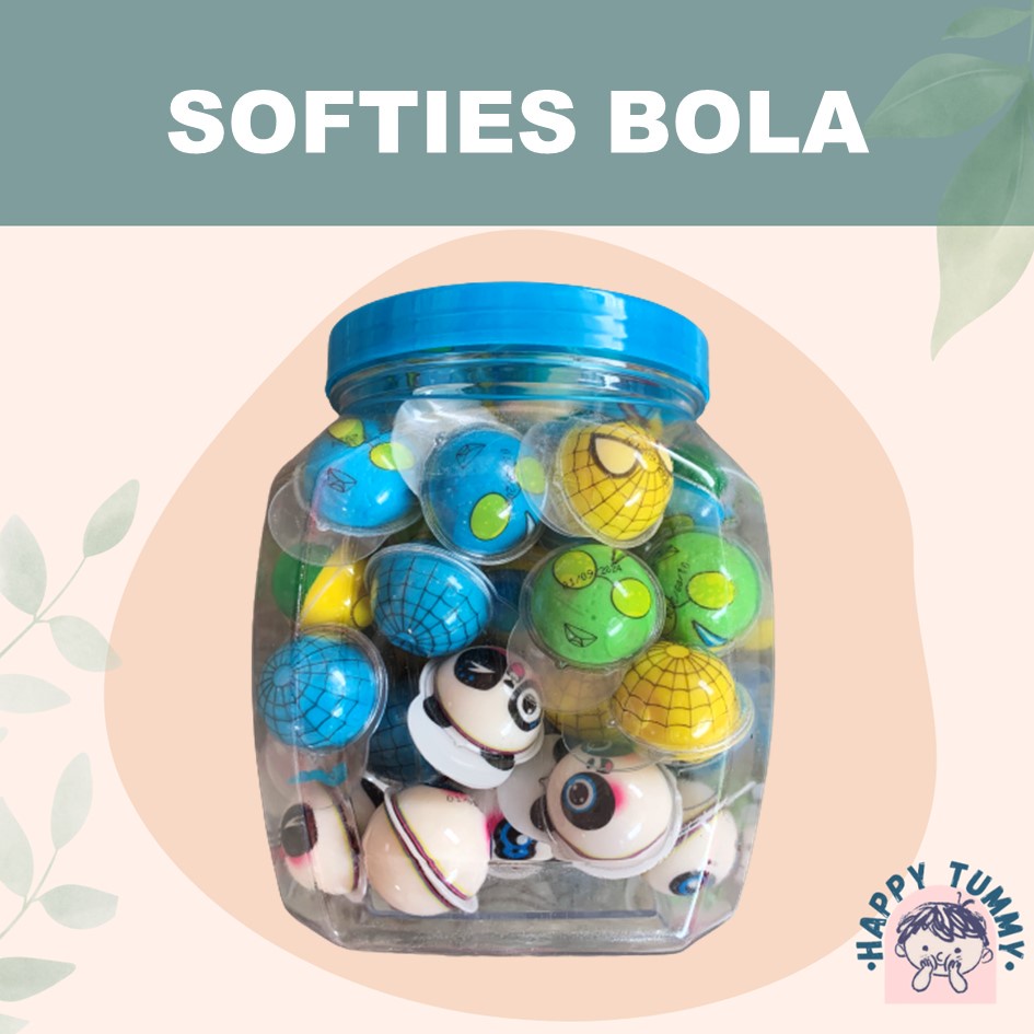 Softies Bola 50. permen. TOPLES