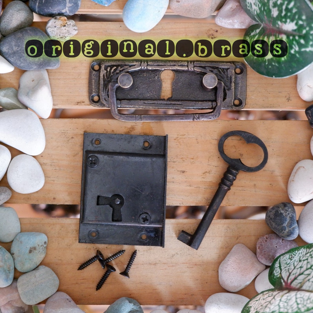 HANDLE KUNINGAN ANTIK TARIKAN LACI GAGANG PINTU LEMARI TARIKAN PINTU JENDELA