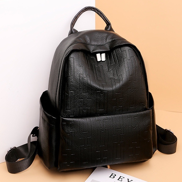 TAS RANSEL WANITA SEKOLAH KULIAH KERJA KOREA BRANDED KULIT PREMIUM ROSEDALE TA748B5 BACKPACK REMAJA KEKINIAN GENDONG PUNGGUNG HITAM BATAM CEWEK MURAH FASHION