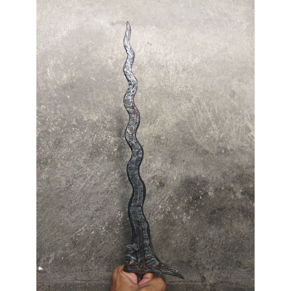 Keris Singo Barong Luk 13 Blarak Sineret