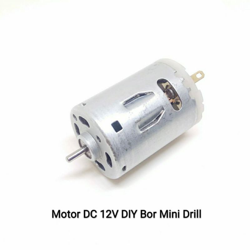 Dinamo Motor DC Mini 3V 5V 12V DIY Aplikasi Mainan RC Arduino Kipas Angin Bor Mini Drill