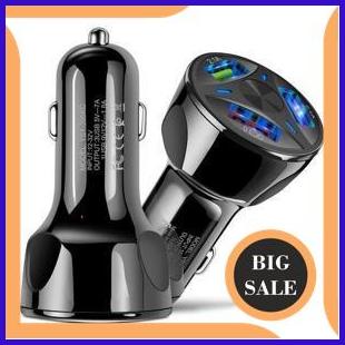 Car Charger Mobil USB 3 Port 2.1A QC3.0 1M4R23 tools