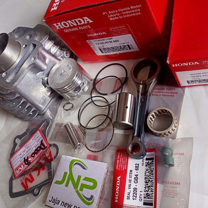Paket Blok Seher komplit+Stang seher Honda Supra fit Legenda Revo 100