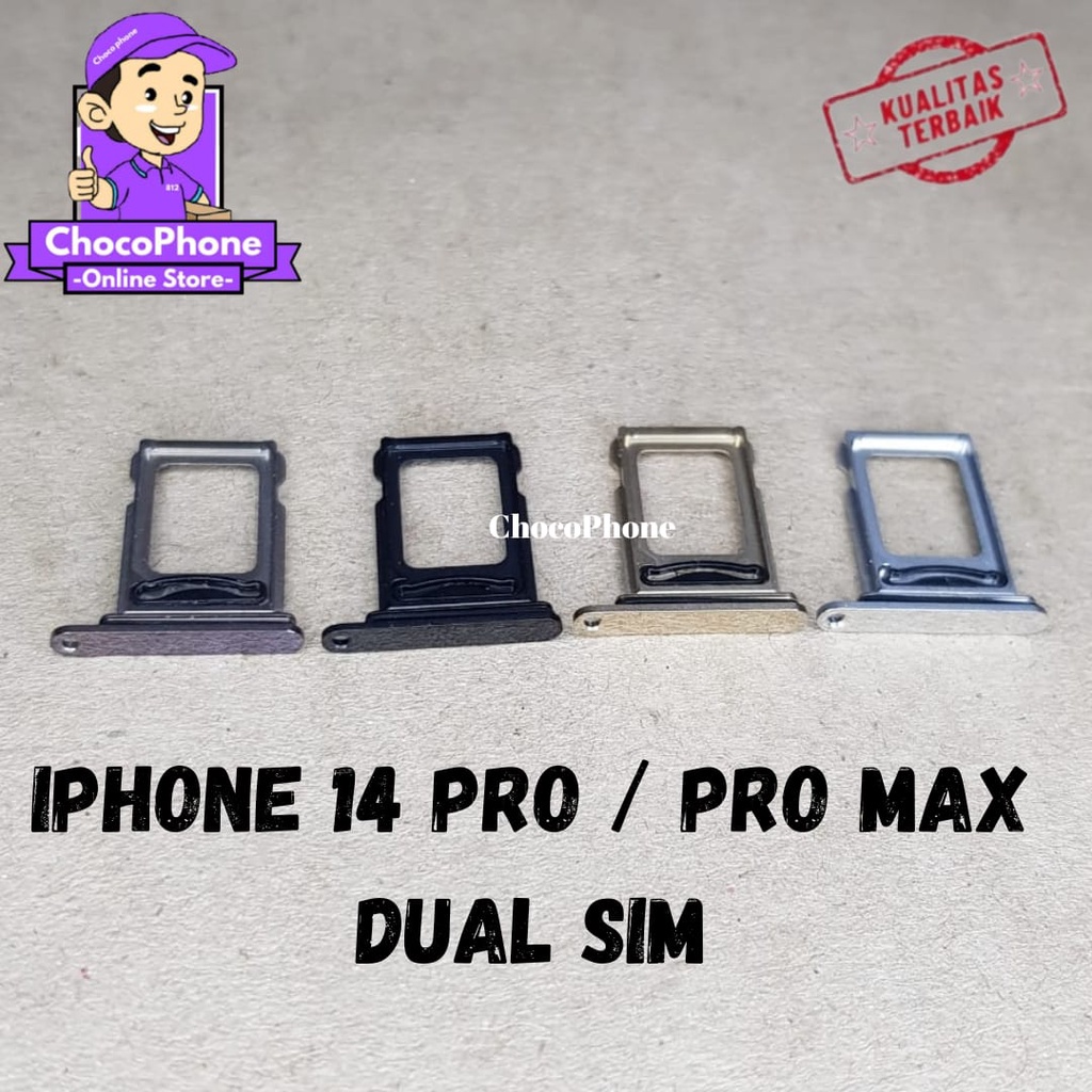 Sim Tray iPhone 14 Pro / 14 Pro Max Dual Sim Card Slot Simcard Simlock Simtray Original