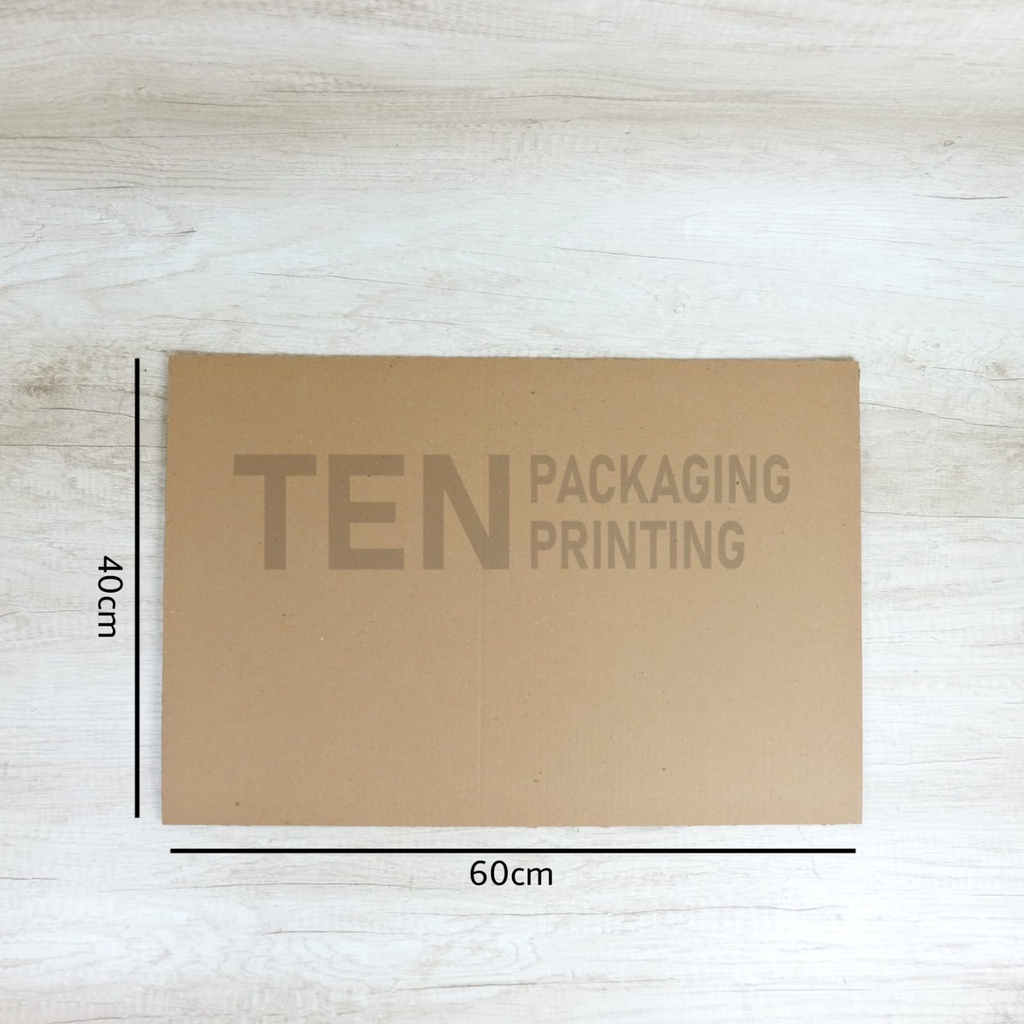 

KARDUS KARTON LEMBARAN 60 x 40 SINGLE WALLCORRUGATED SHEET POLOS BARU