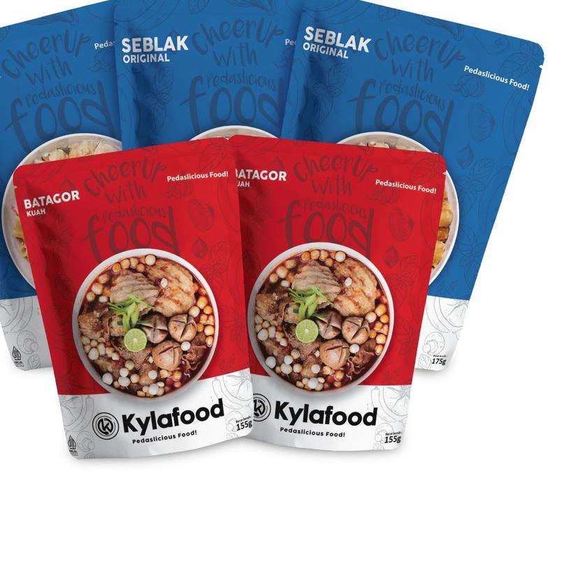 

♘ Kylafood Paket (3 Seblak Original 2 Batagor Kuah) ℮