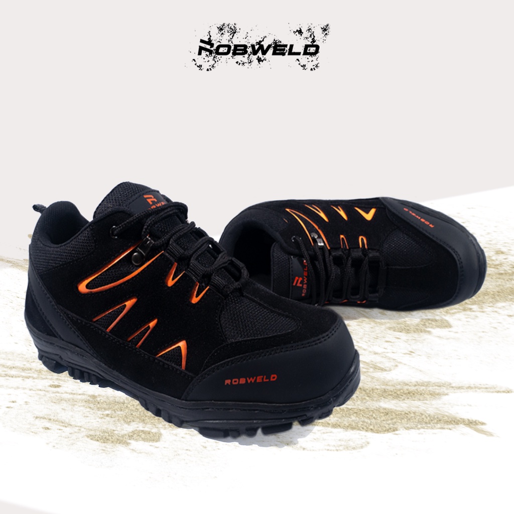 Sepatu Safety Kerja Pria Sefty Ujung Besi Proyek Lapangan Safety Shoes Outdoor Murah Berkualitas Sepatu Septy Robweld