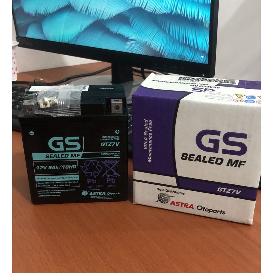 Aki Motor GS Astra MF GTZ7V Nmax, Aerox & PCX
