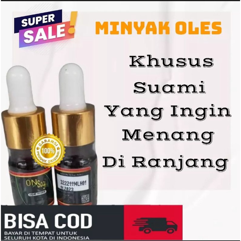 ONSAGI OLES pria durasi lama tahan 1-2 jam (COD)