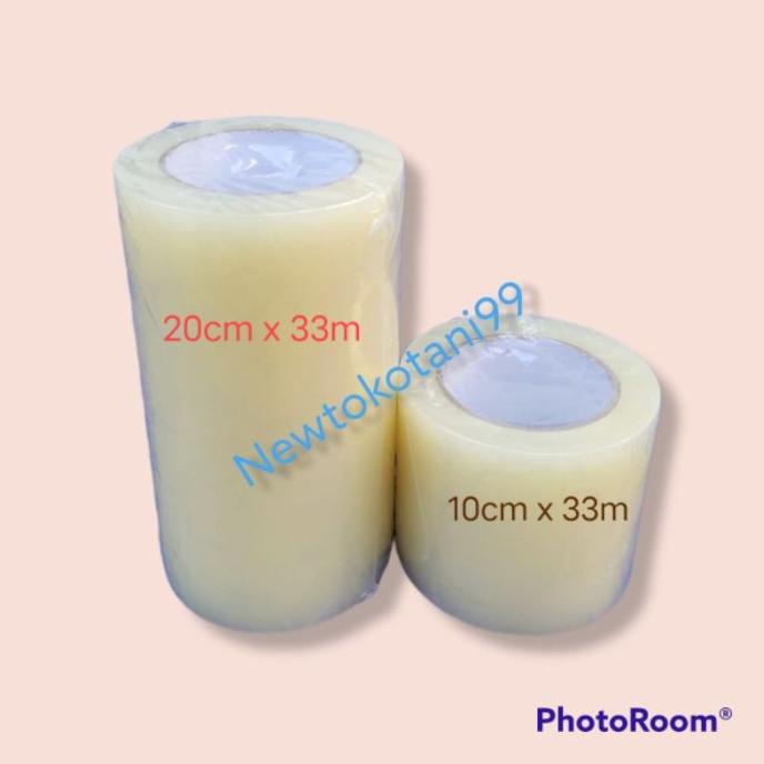 

(20cm x 33m) Lakban plastik UV isolasi tambal tenda pvc repair tape DISKON