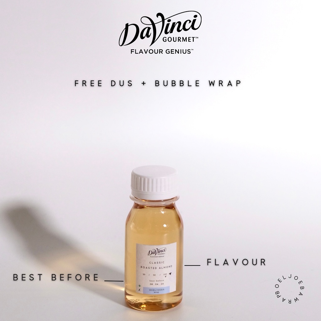 Davinci Roasted Almond Syrup Repack [30, 50, 100] g