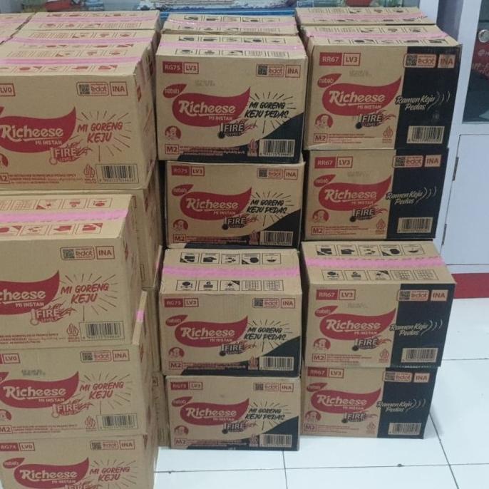 

Mie Richeese Mie Goreng Keju Level 3 / Karton / 20 pcs / 40 pcs