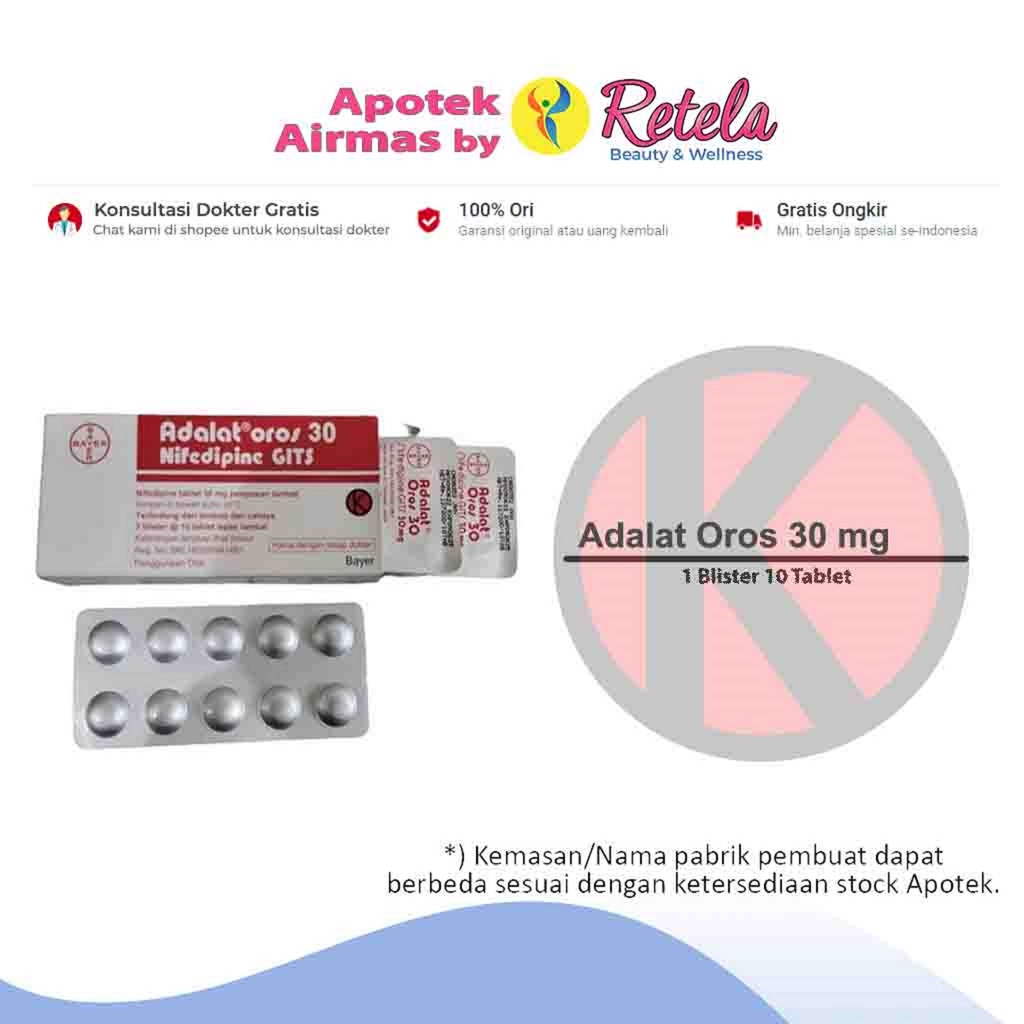 ADALAT OROS 30MG