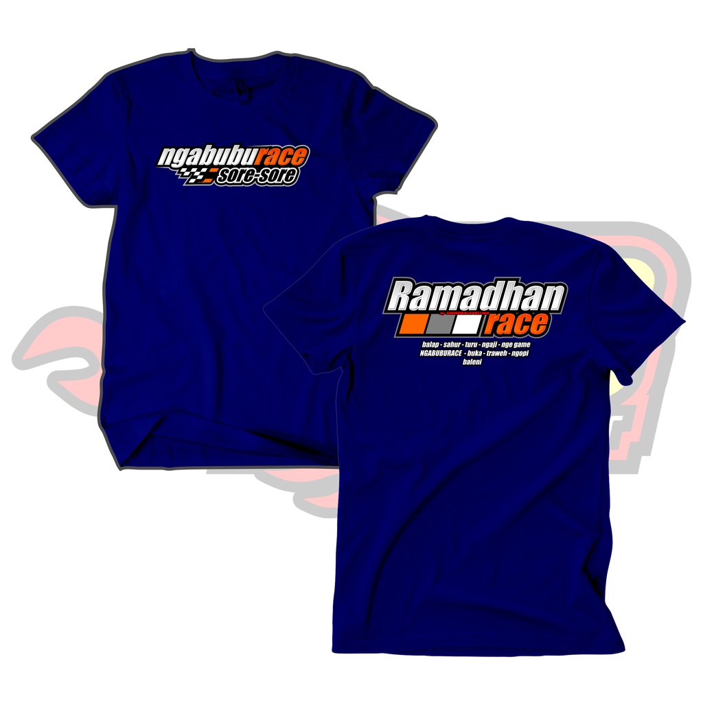 Baju Kaos Racing Ramadhan Balap Ngabuburace