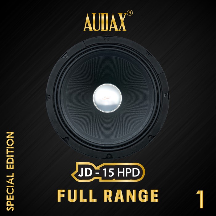 Audax - Speaker Pasif 15" Jordan JD 15 HPD Full Range