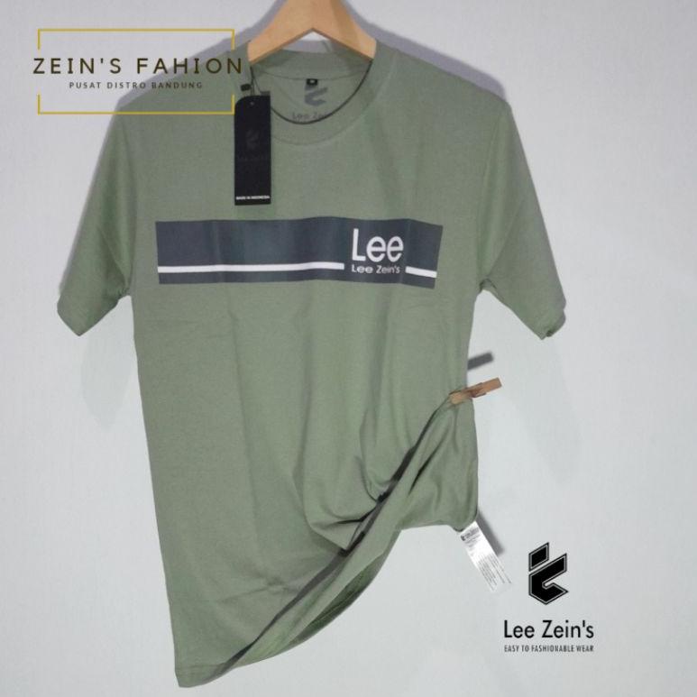 SALE TERBATAS Original Kaos Lee Zein's Combed 30s lengan pendek