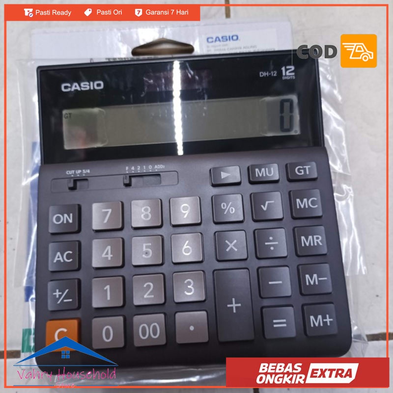 

Calculator Kalkulator Casio DH-14 DH14 Original Alat Hitung