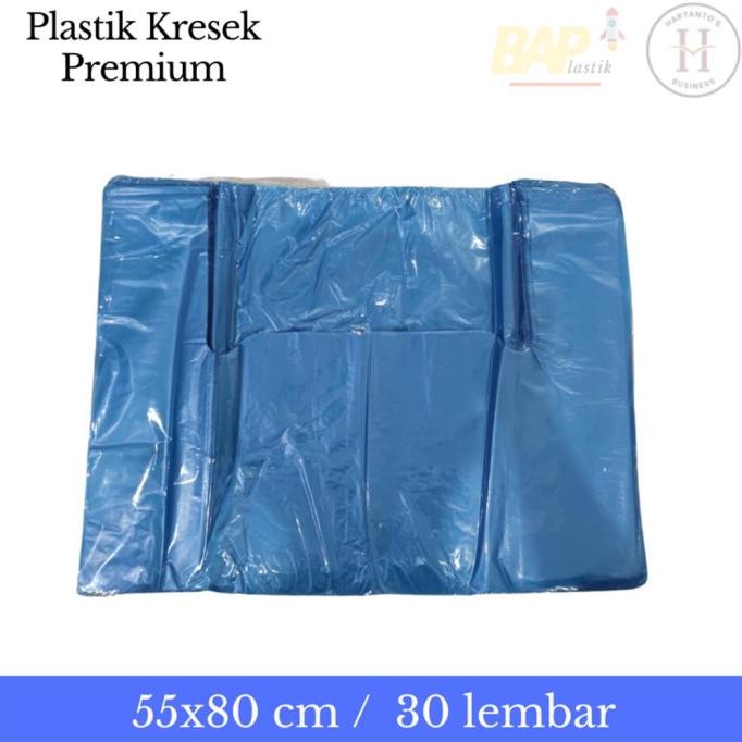 *#*#*#*#] Plastik Kresek 55x80 ULTRA BIRU Kantong Jumbo Premium Murah