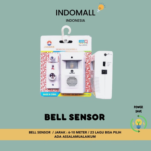 BELL SENSOR MUSIK / BELL SENSOR GERAK / BELL OTOMATIS / BELL MURAH / BELL SENSOR INFRA MERAH / BELL RUMAH / BELL TOKO/ BELL CANGGIH/ BELL PINTU / BELL PAGAR